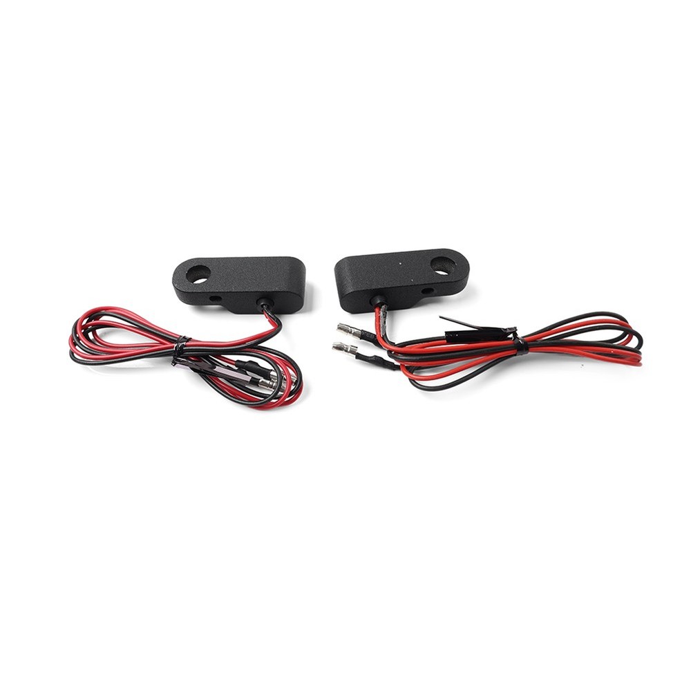2pcs Universal Mini Motorcycle Turn Signals Blinker Light Indicator Amber Lamp