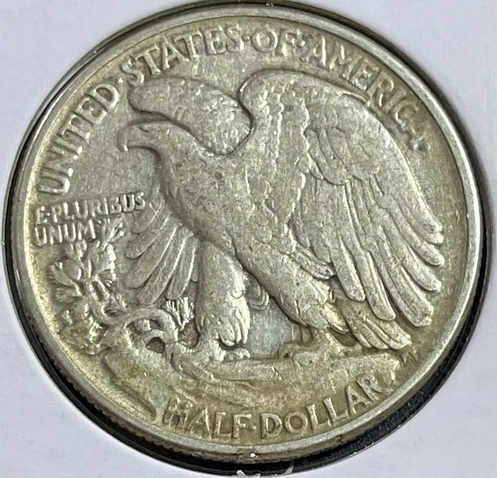 1944 50C Walking Liberty Half Dollar 90% Silver #2008￼