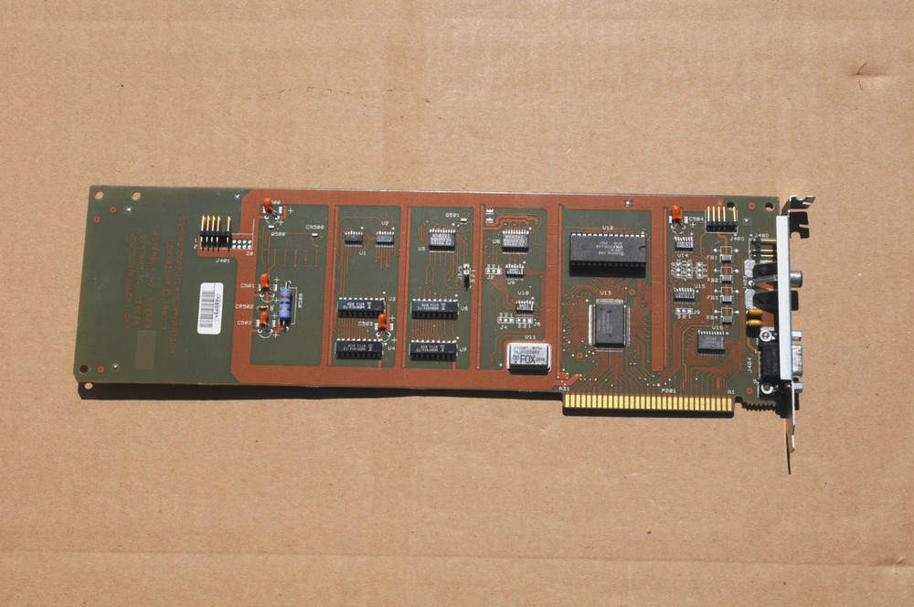COMPAQ PORTABLE I II 2 CGA VIDEO INTERFACE BOARD, TESTED, WORKING