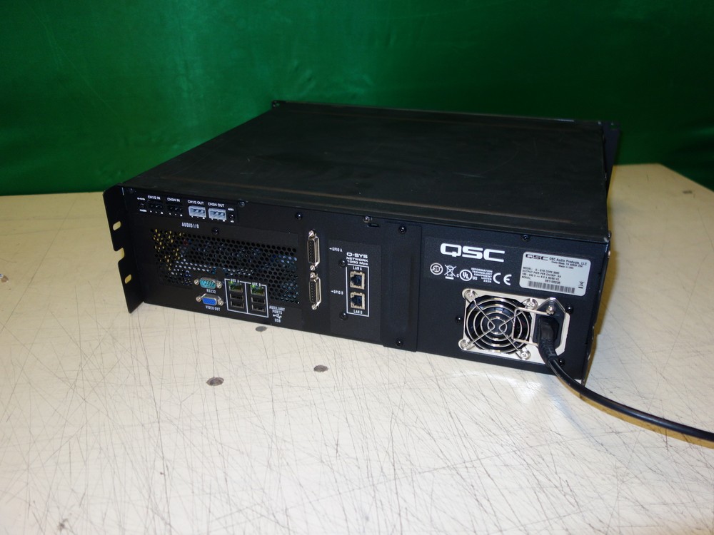 QSC Q-Sys Core 3000 Digital Audio Processor