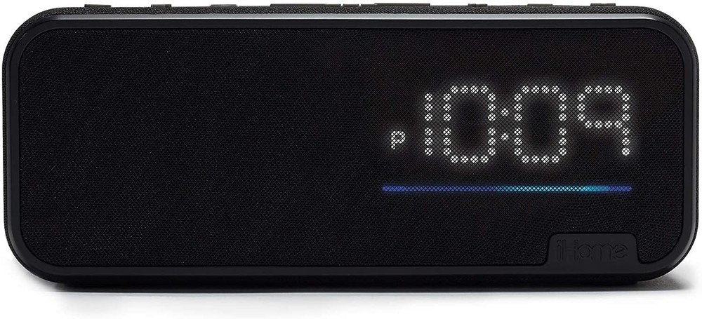 iHome Bluetooth Speaker Home Office Bedside Clock Speaker System Built in Alexa