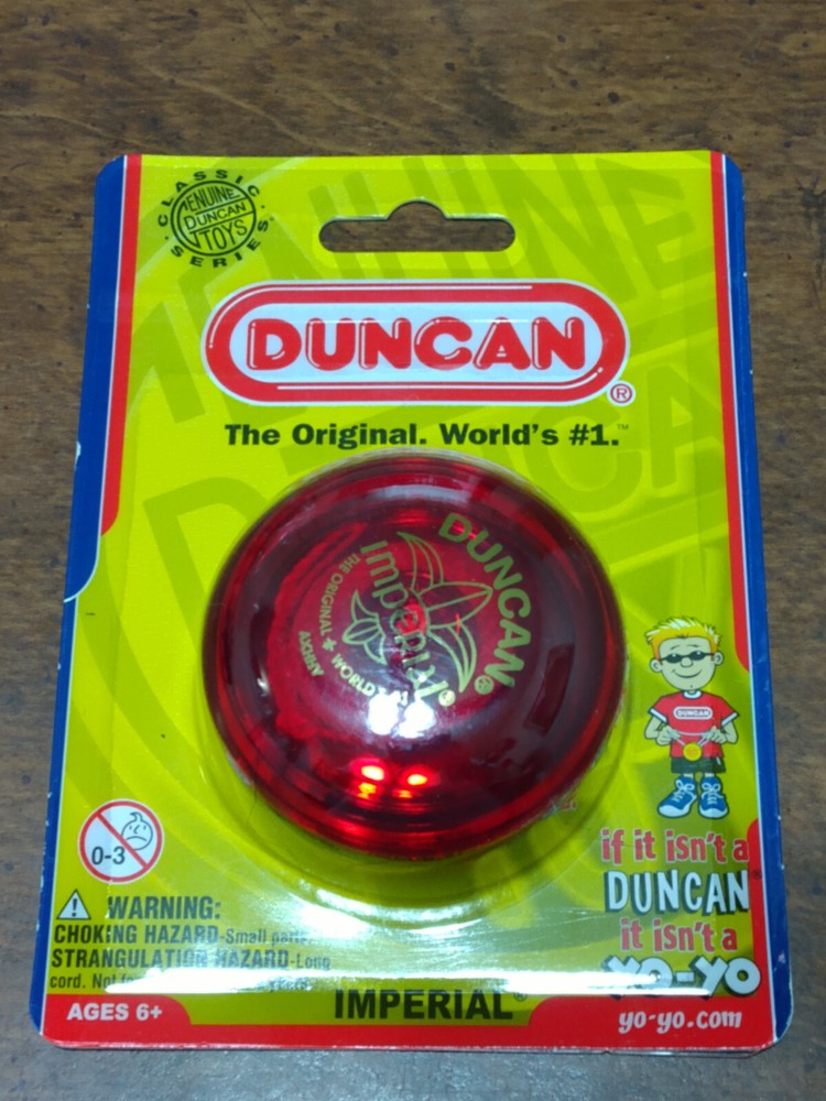 Original Duncan Imperial Red Yo-Yo NIB