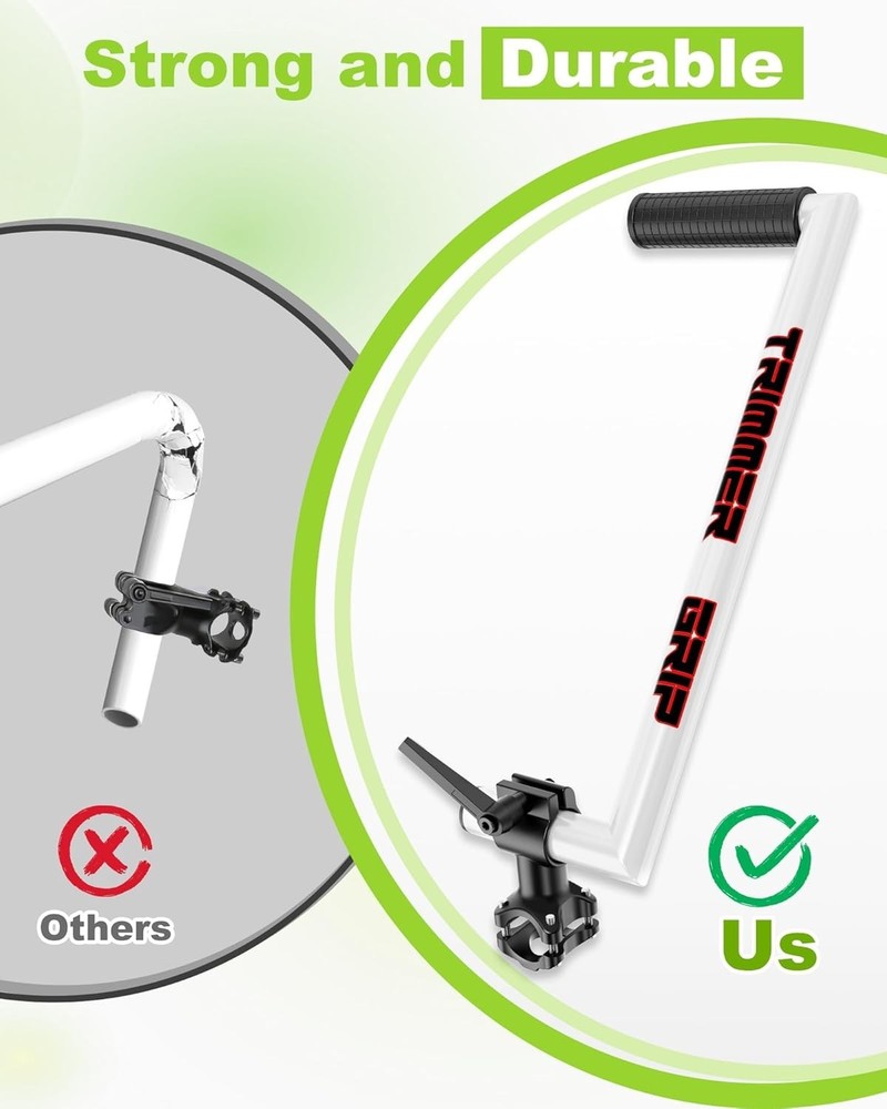 The Darwin’s Grip Weed Eater Extension Handle Monkey Grip for String Trimmer ...