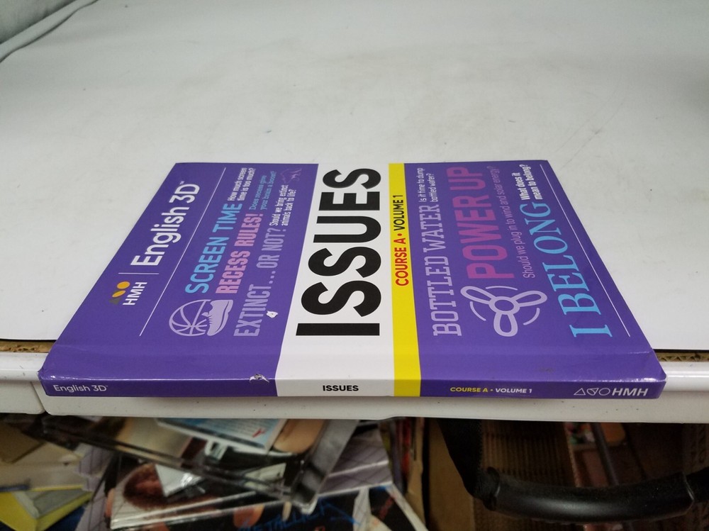 English 3D Course A Volume 1 - Issues Book-2023-Hardcover
