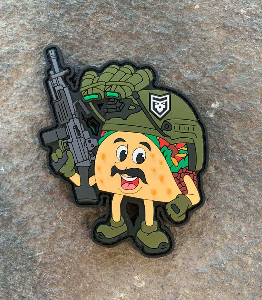 Spicy Taco PVC Morale Patch