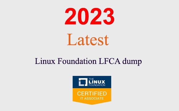 Linux Foundation LFCA Q&A GUARANTEED (1 month update)