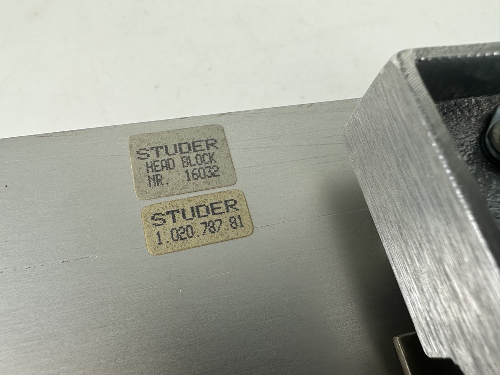 Studer A80 24-Track Head Block
