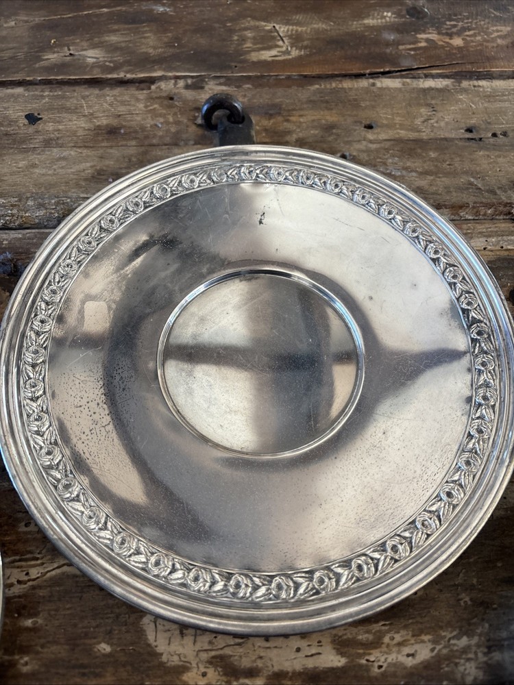 Reed & Barton Classic Rose Sterling Silver Nut Dish