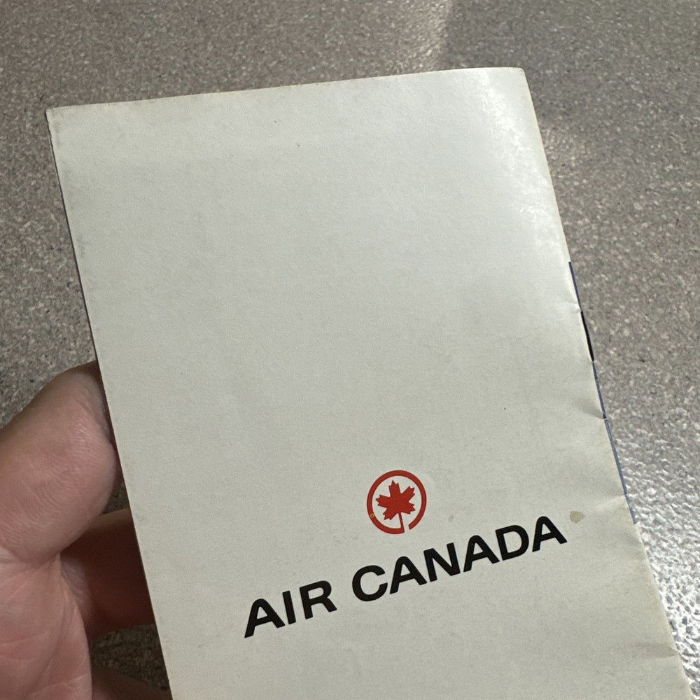 Air Canada DC-9 1967 Leaflet Brochure