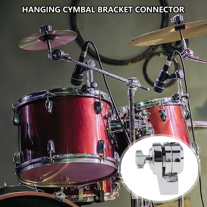 Multifuntional Drum Stand Coupler Metal Texture Rusts Resistant Strong for Drum