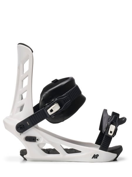 K2 Indy Men's Snowboard Bindings, White, Medium MY26