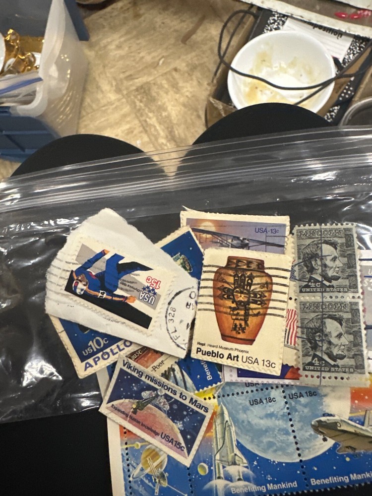 old space stamps