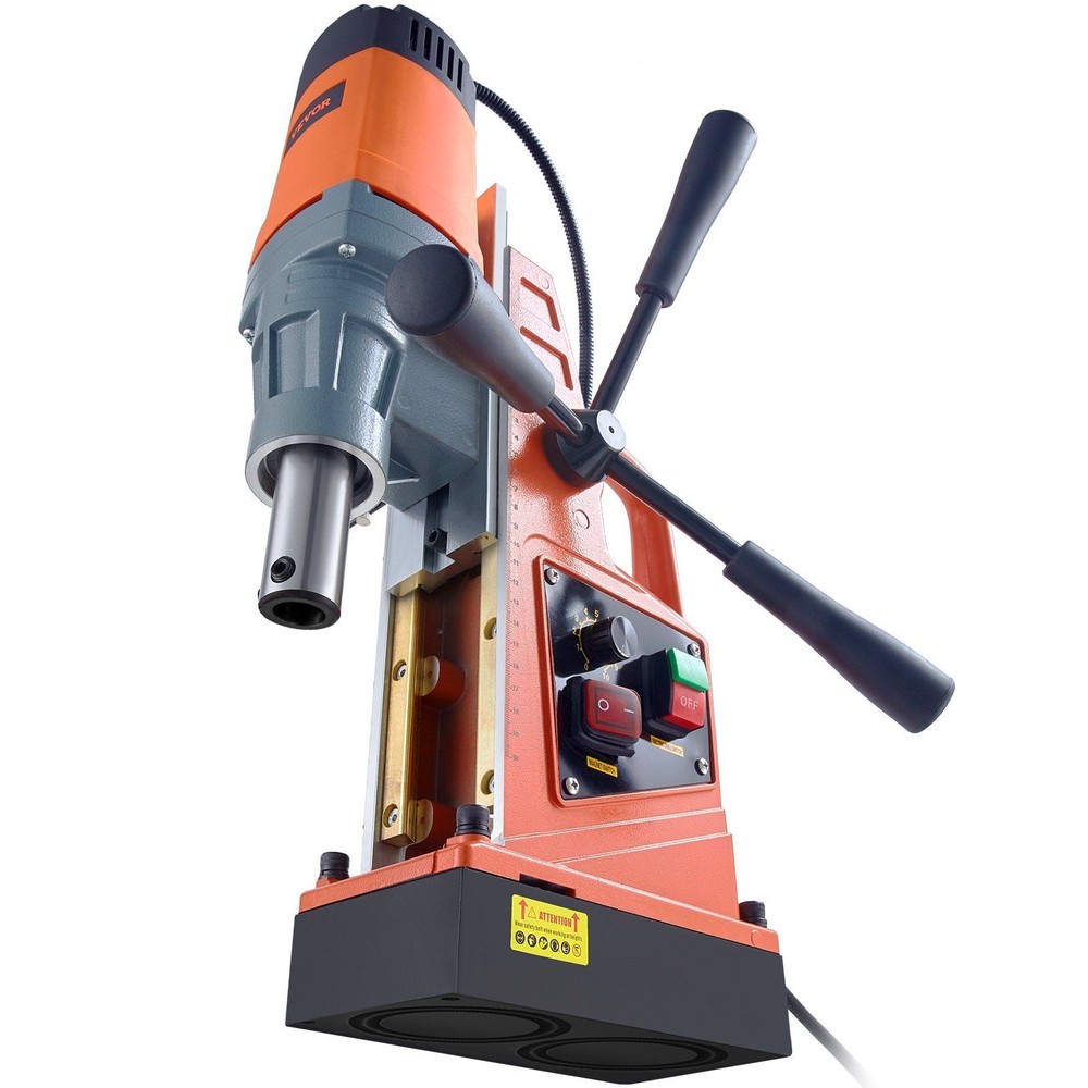 Portable Electric Mag Drill Press w/ Variable Speed 1550W 2" Boring Diameter