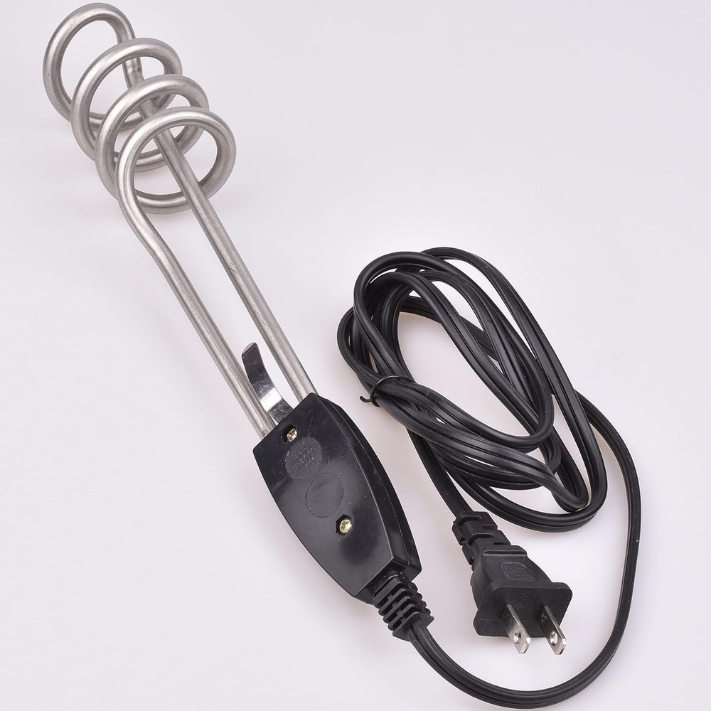 1000W 110V Portable Electric Immersion Water Heater Element Bucket Boiler A4