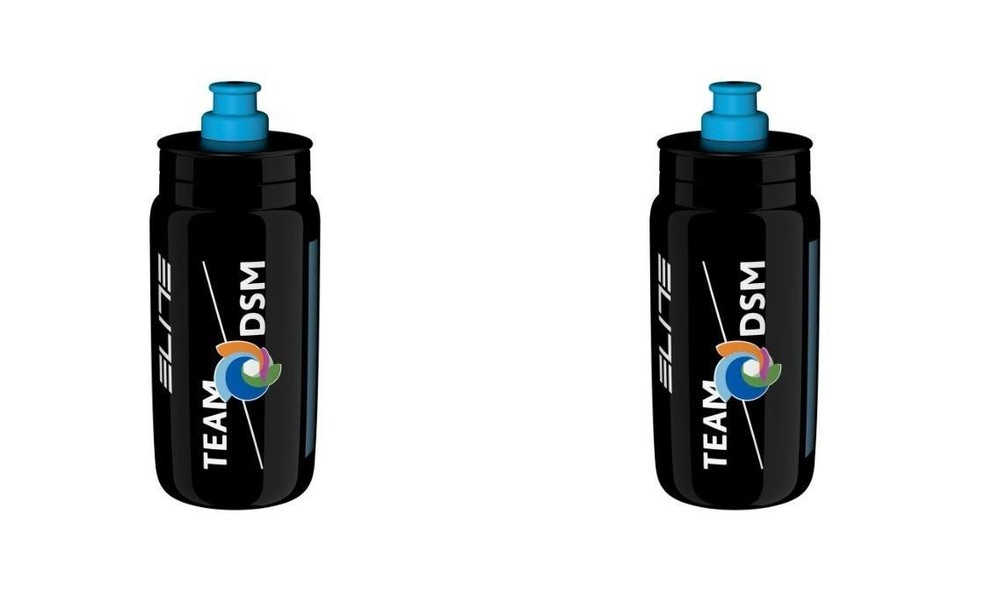 2X ELITE FLY TEAM DSM CYCLING BOTTLES – 550ML (18OZ) – PAIR
