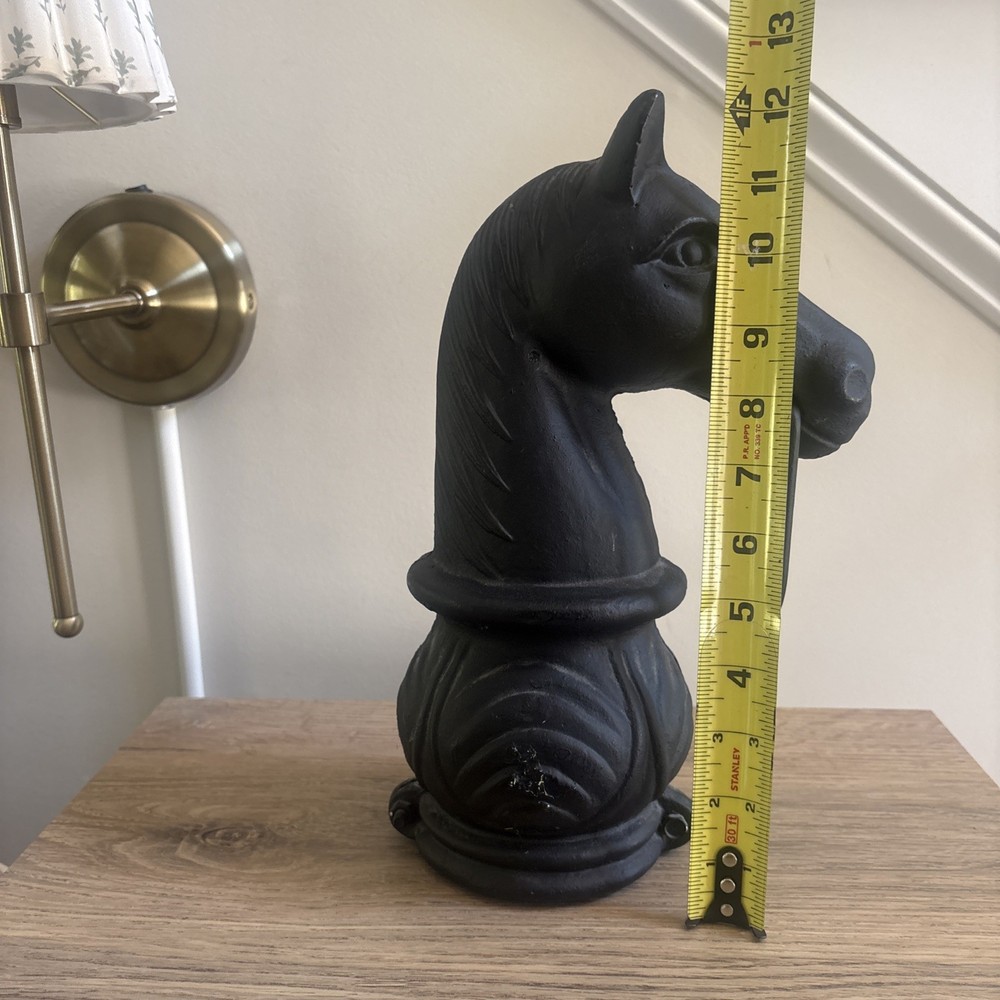 Vintage Cast Iron Horse Hitching Post Head
