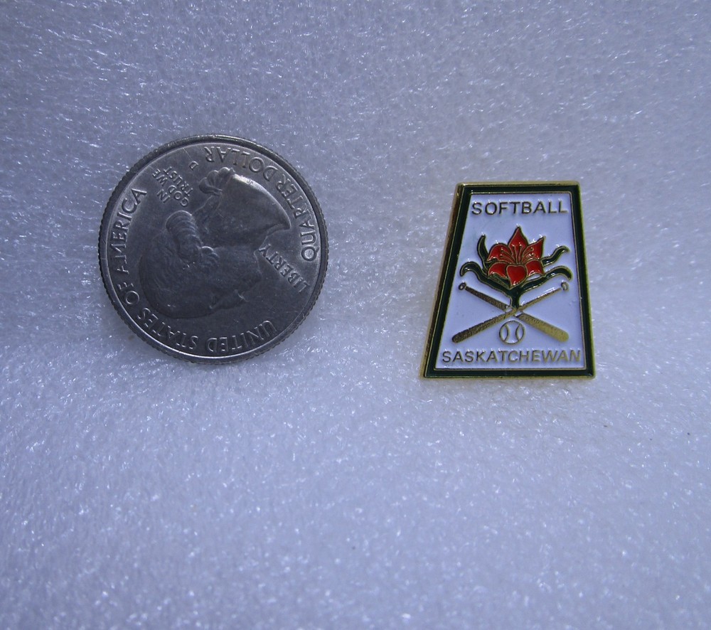 Saskatoon Softball Pin