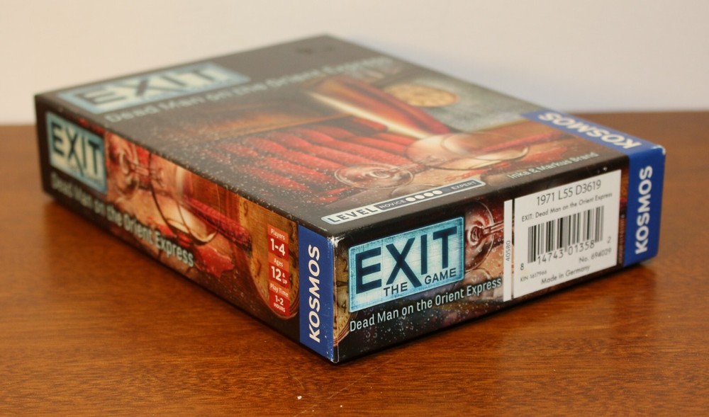EXIT The Game Dead Man on the Orient Express Kosmos Escape Game complete
