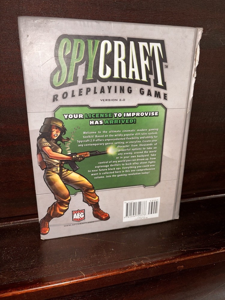 SpyCraft￼ Role-Playing Game Version 2.0 As Is