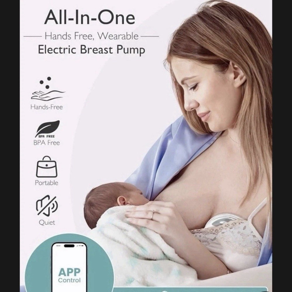 Momspeace Breast Pumps with App & Timer