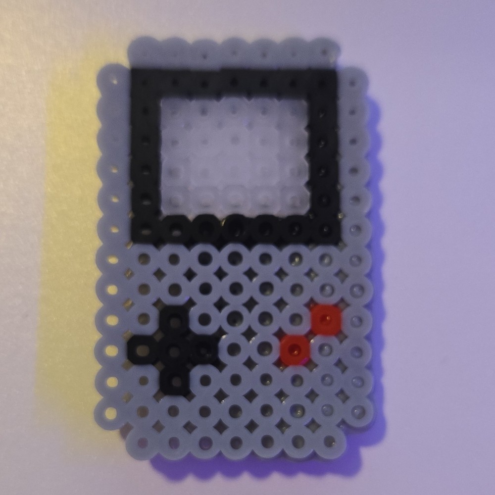 Handmade Beaded Game Console Magnet Unique Pixel Art Decor