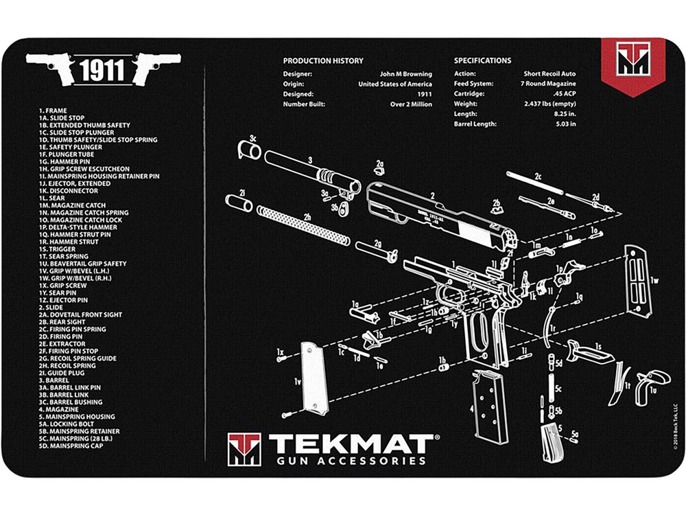 Tekmat Gun Cleaning Mat