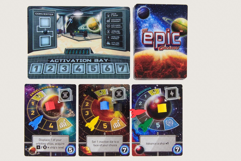 Tiny Epic Galaxies Micro Board Game Gamelyn Games TEG09 Mini Galaxy Card