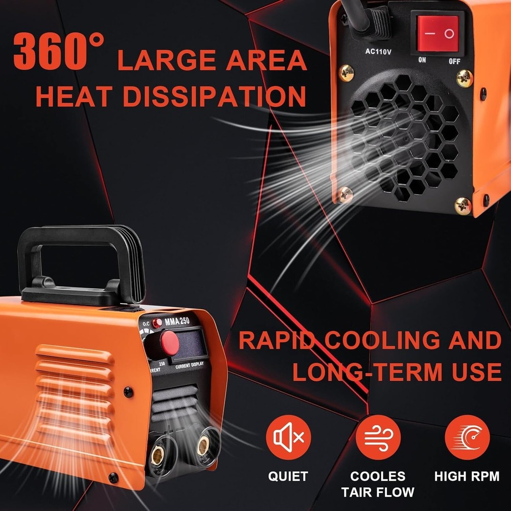 Lightweight 110V Welding Machine with Automatic Current Matching - Versatile Use