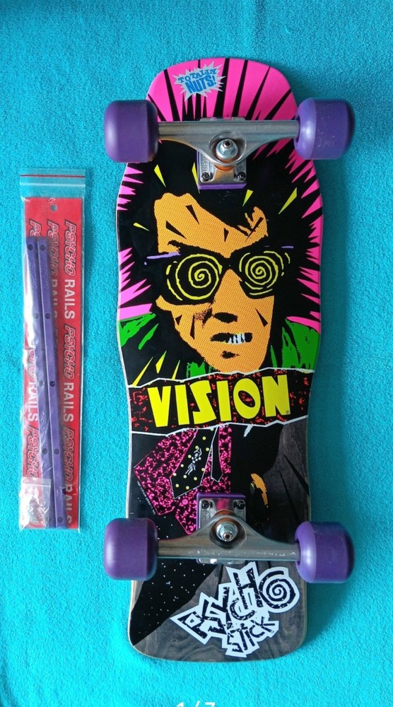Custom Built Vision Psycho Stik OG Complete Skateboard Deck Bones Independent RE