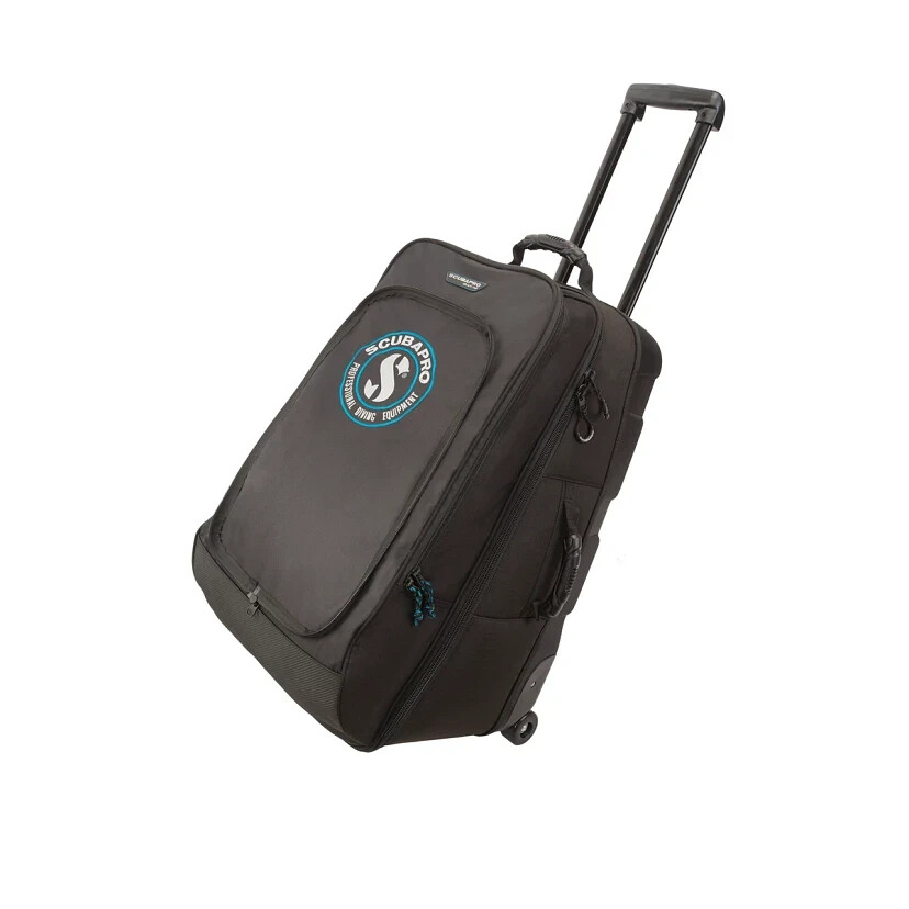 Scubapro Dive'N Roll Light Bag Rolling Dive Gear Bag with Removable Backpack