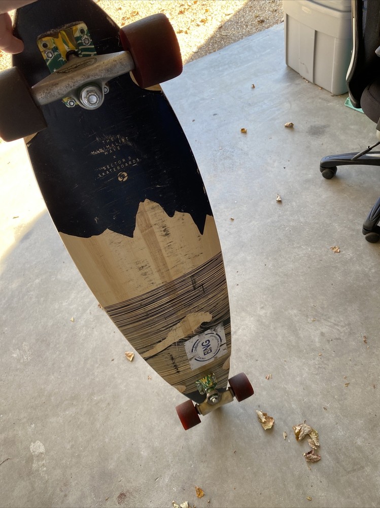 Used sector 9 longboard complete