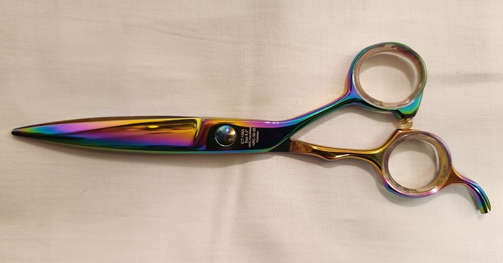 ICON Multi-color Shears Size 6" ICT-158A plus Bag