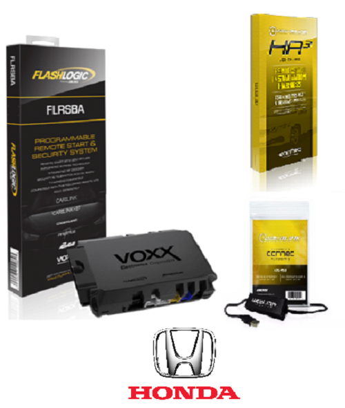 Flashlogic FLRSBA Remote Starter 3X LOCK Start Select 2013-19 Hondas + PE2LCDZ