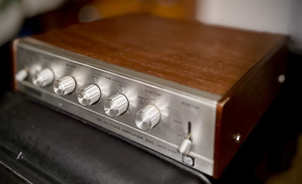 Vintage Sony SQA-200 Rare 4 Channel Quadraphonic Amplifier / SQ Decoder Tested