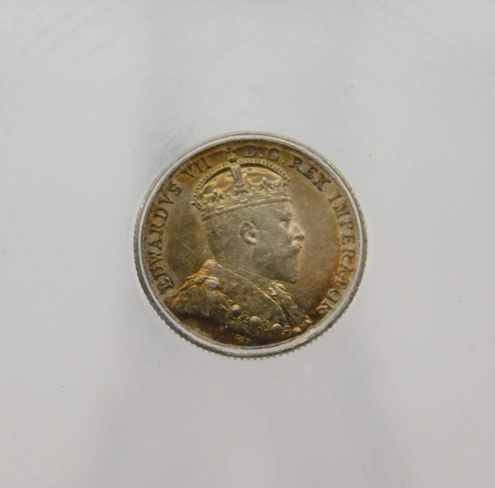 1904 CANADA FIVE CENT ICG AU55 (BT1193)