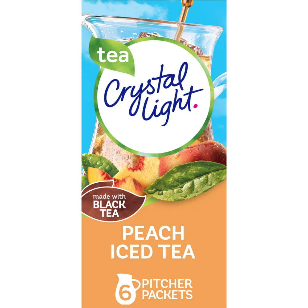 Crystal Light Raspberry Green Tea Drink Mix (6 Pitcher Packets)