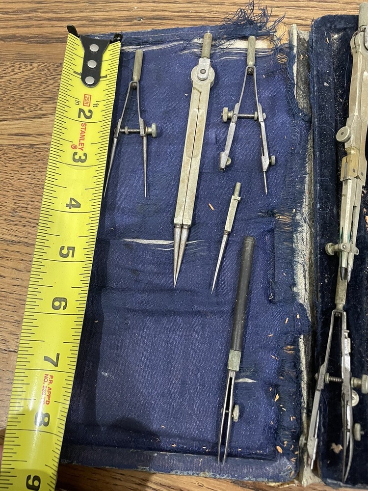 Vintage set of caliper divider tools