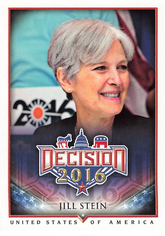 JILL STEIN  2016 DECESION