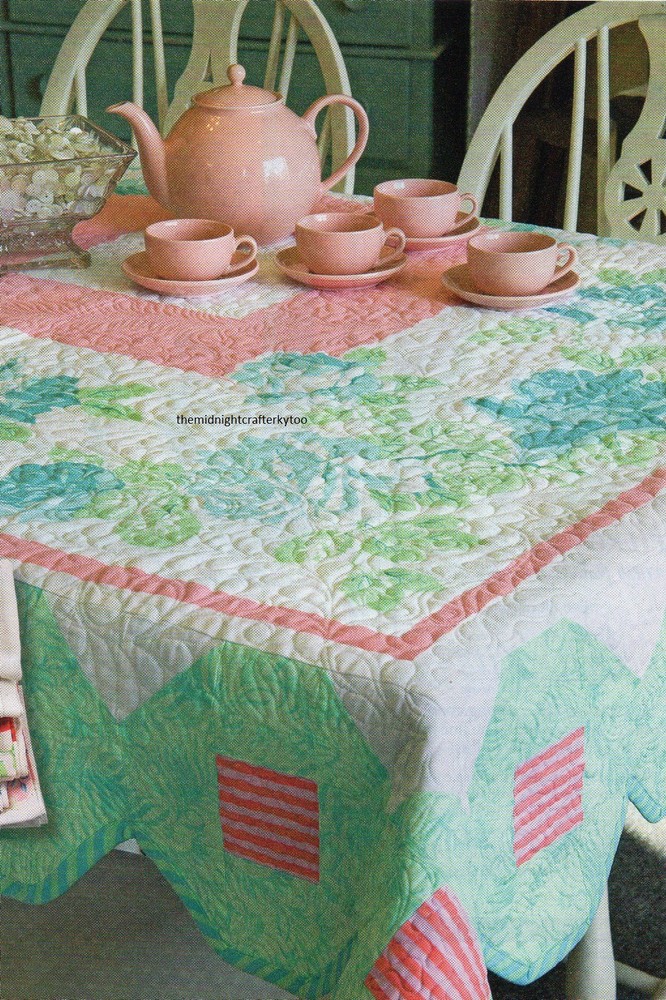 Retro Afternoon Quilt Pattern Pieced DH