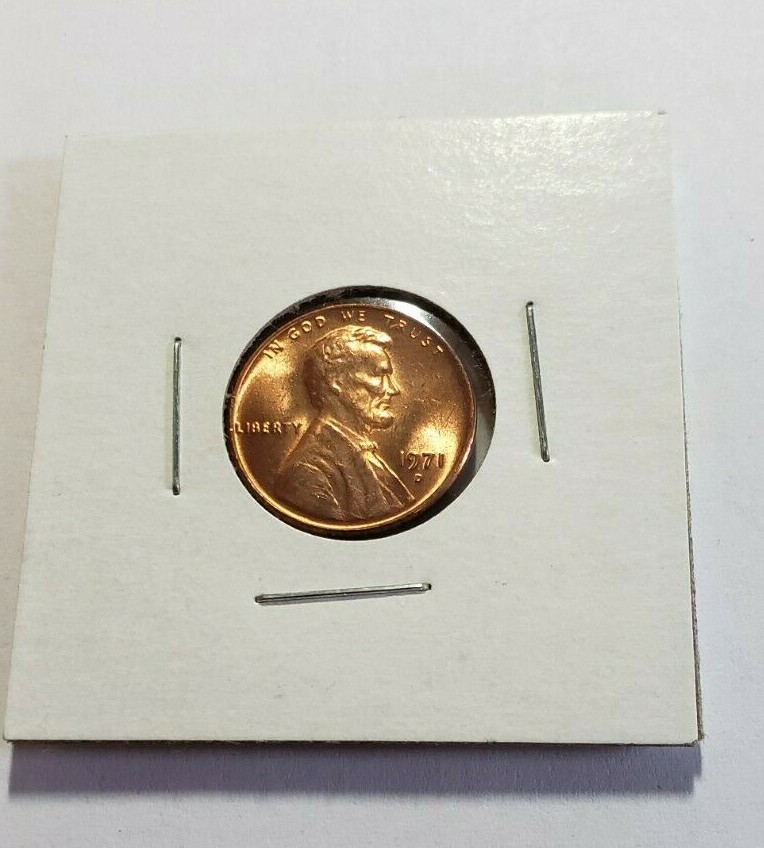 1971 D Lincoln Cent BU