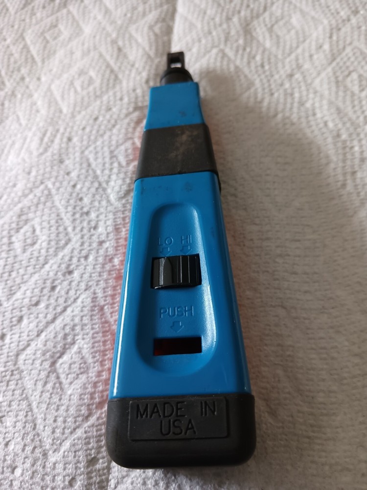 2 Krone S Insertion Tools And 1 Ideal Punchmaster Impact Punch Down Tool