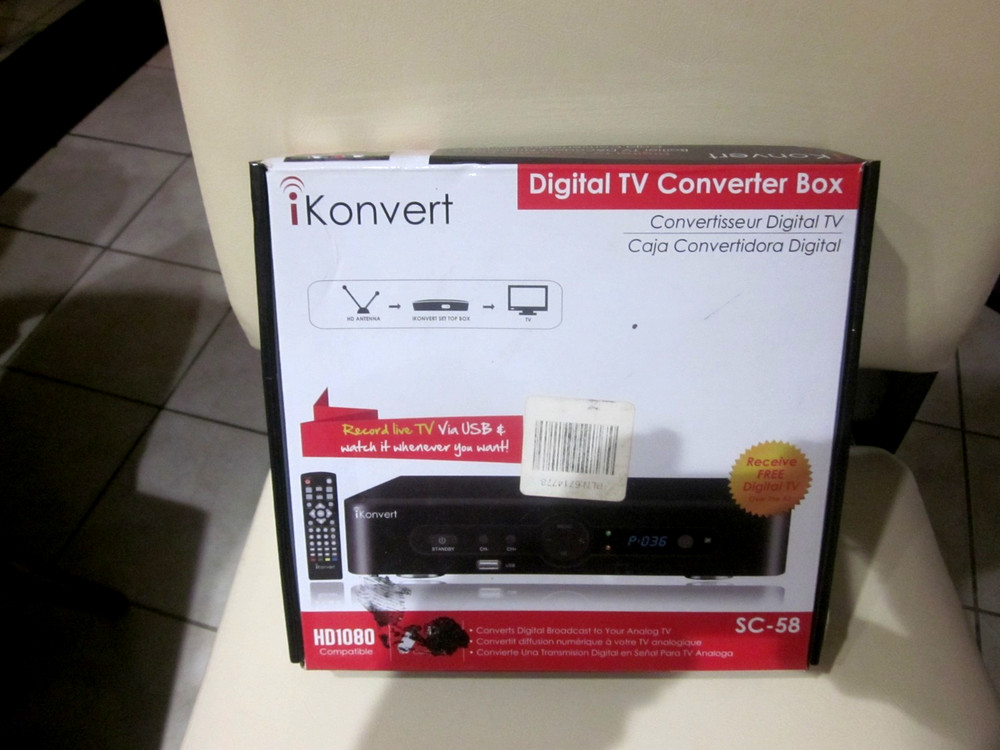 Digital TV Converter Box / SC-58
