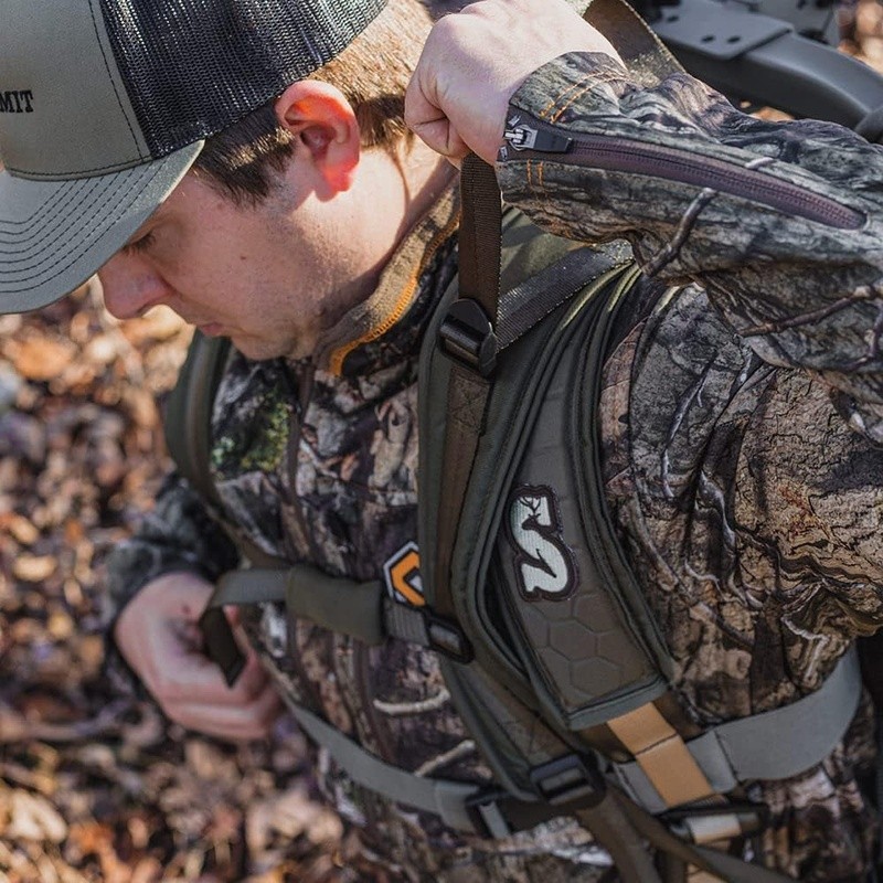 Padded Shoulder Straps Tree Stand Comfortable Load Adjustment Quiet Attachment
