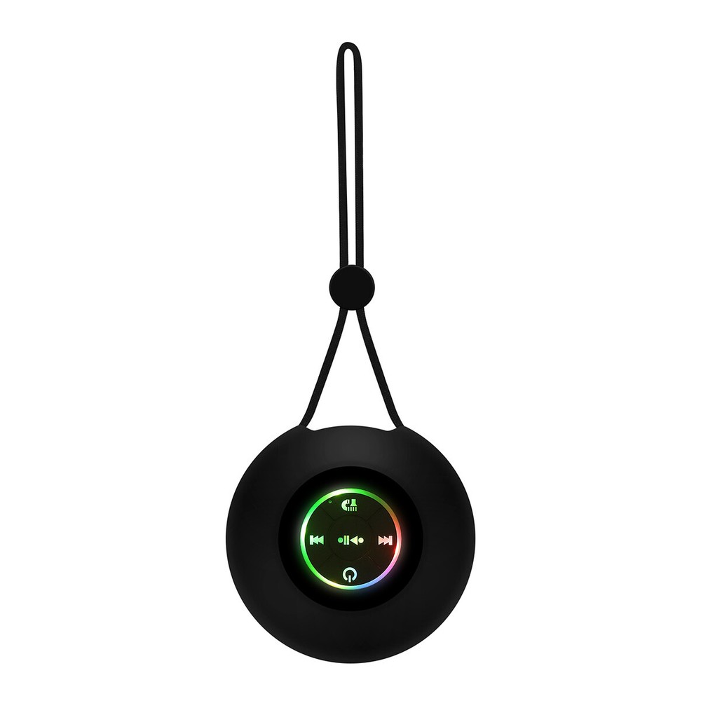 Portable Bluetooth Wireless Speaker Waterproof Shower Resistant Mic with Strap