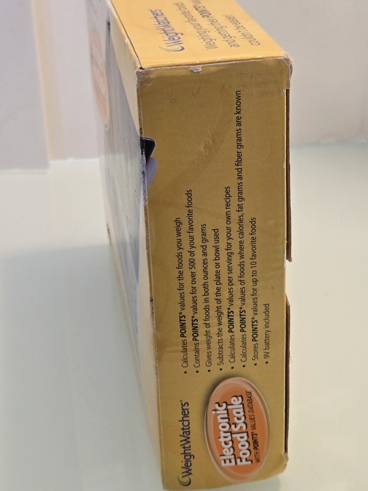 Weight Watchers Digital Electronic Food Scale with Points Values Database 2008