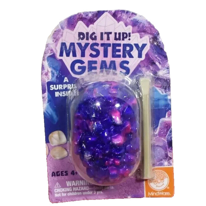 Dig It Up! Mystery Gems Mindware Chip & Chisel- One Surprise Stone- Free Ship