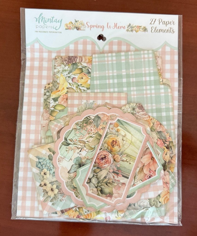 Mintay Papers - Spring is Here Paper Elements