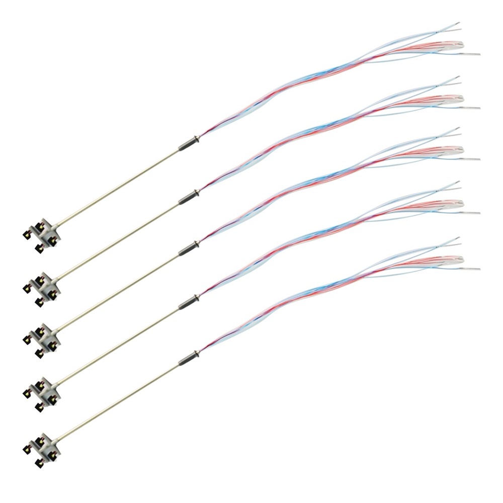 5PCS 1:100 3V Lighting Tower Model Building Scenery Layout Model Accessories