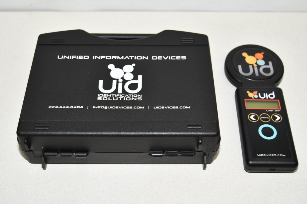 ^ Uid Identification Solutions Microchip URH-1HP Handheld Reader #X6385