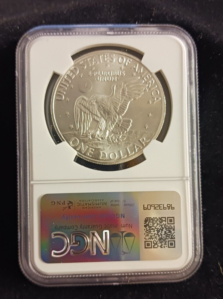 1972(S) Silver $ NGC MS 67 Ike Dollar Coin